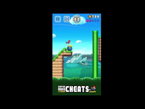Super Mario Run Cheats for World 4-2  -  Slope to Success