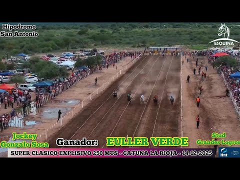 EULLER VERDE (Cordoba) Hipodromo San Antonio Catuna La Rioja - 14-12-2025