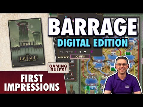 Barrage - First look at the Digital Version & Giveaway