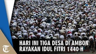 Umat di Tiga Desa Muslim di Ambon Rayakan Idul Fitri Hari Ini