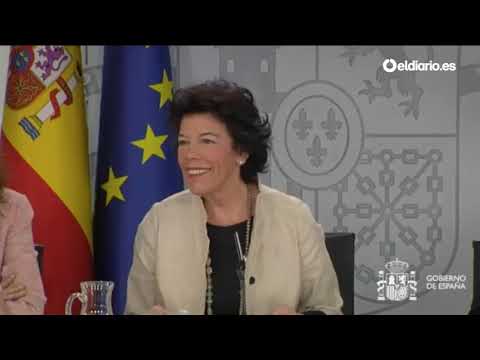 Ataque de risa de la portavoz del Gobierno al hablar de nuevas especies invasoras