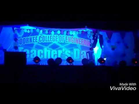 RCE Roorkee fresher party invitation 20K7