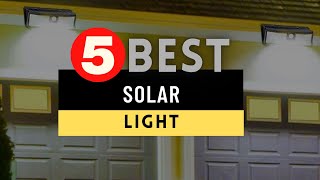 Best Solar Light 2022 🔶 Top 5 Solar Light Reviews