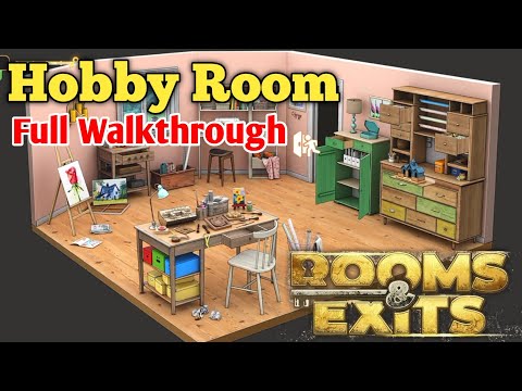 Rooms and Exits Level 21 Hobby Room Chapter 3 Walkthrough ( Murder Dressed In White )