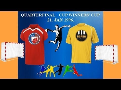 Handball ГАНДБОЛ 1996 BSV BORBA LUZERN  RK CRVENA ZVEZDA  Quarter finals of the Cup Winners' Cup