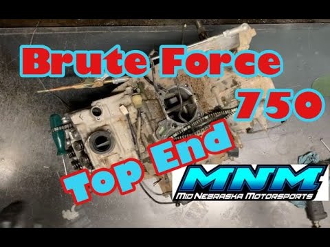 Brute Force 750 - Top End Issues - Explained - Piston / Head
