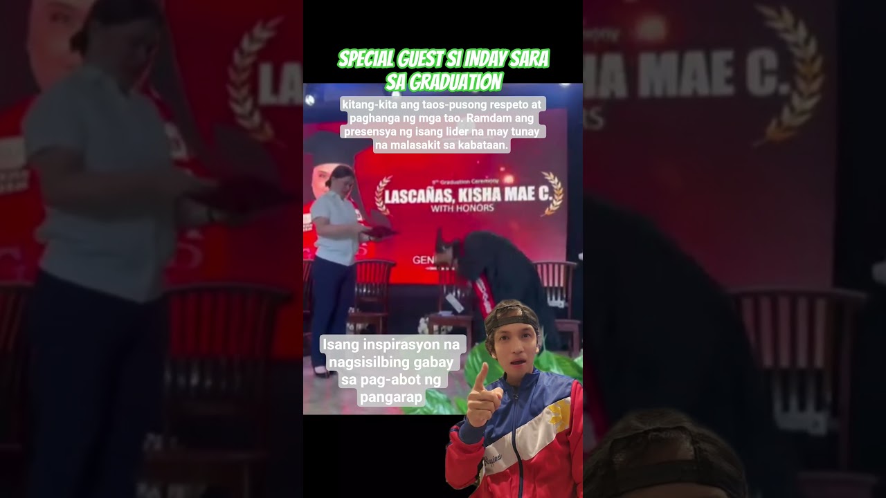 INDAY SARA LIDER NA NAGMAMAHAL SA KABATAAN #duterte #shorts #trending #viralvideo #vpsara #viral