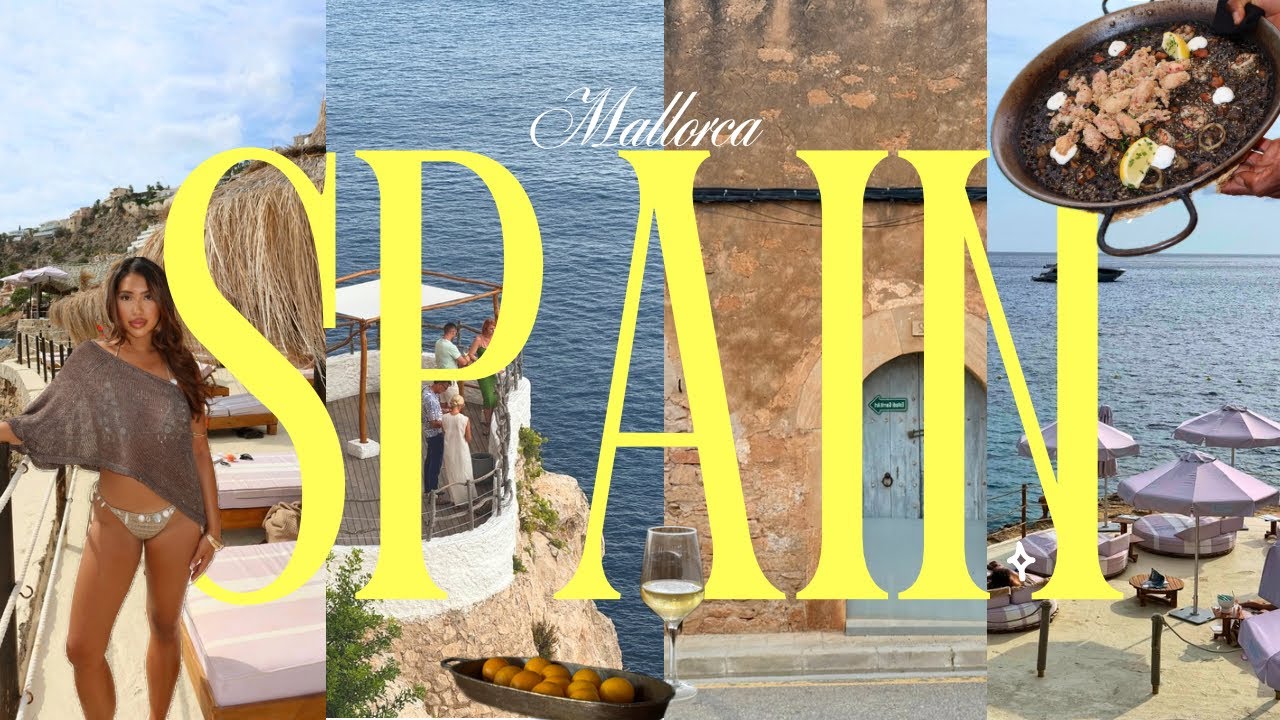 TRAVEL VLOG // SPAIN, MALLORCA ( Best Beaches, Amazing Stays, Beach Clubs, Boat Day, & Menorca )