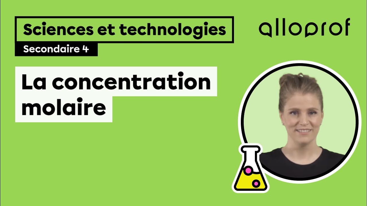 La concentration molaire