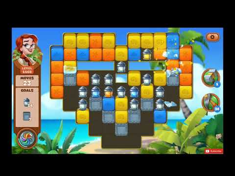 Lost Island Blast Adventure Level 1468 NO BOOSTERS - A S GAMING ✔
