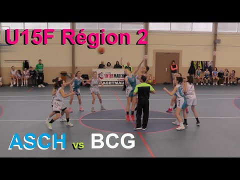 U15F Région 2 - ASCH vs BCG