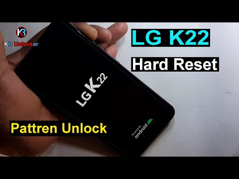 LG K22 Hard Reset Pattren Unlock || Factory Reset Without Pc