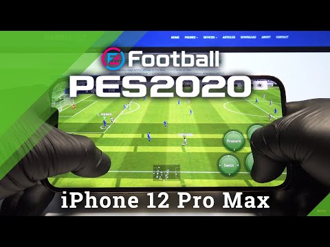 iPhone 12 Pro Max - Pro Evolution Soccer | Settings & Review