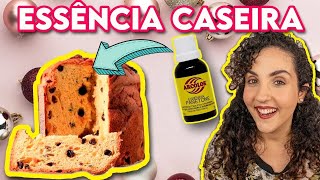 Como Fazer Essência de Panetone em Casa (Receita Fácil!)