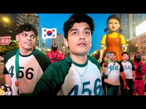 Playing Real Life SQUID GAME in KOREA | SlayyPop