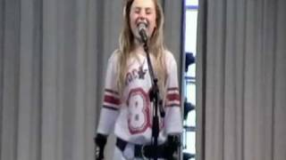 Don't Stop Believing - 10 yr old Savannah Jane DeGroote 80s Talent Show -