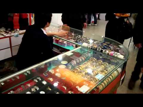 Visita ao mercado de pérolas de Hong Qiao em Pequim