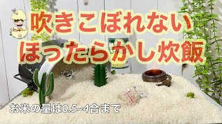 アルコールストーブで自動炊飯をする方法(米0.5合〜4合まで)