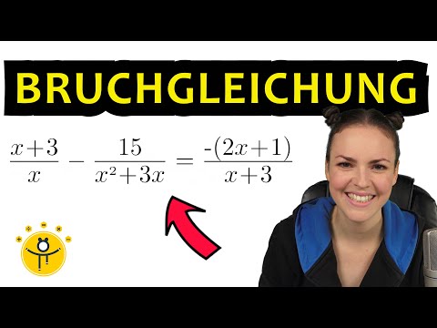 BRUCHGLEICHUNGEN lösen Klasse 10 – quadratische Bruchgleichungen