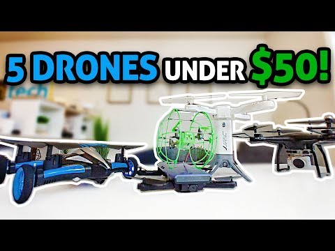 5 UNIQUE Toy DRONES Under $50!!