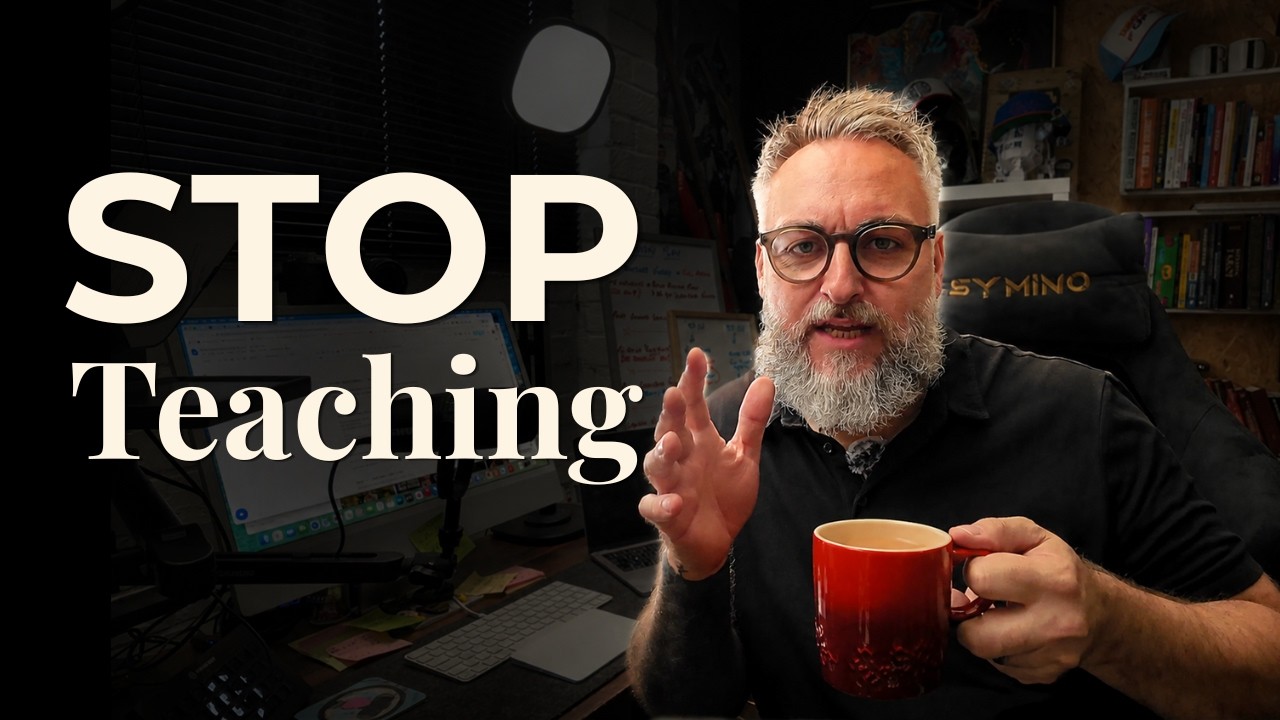 Don't Teach on YouTube - Do THIS Instead to make your first $100K