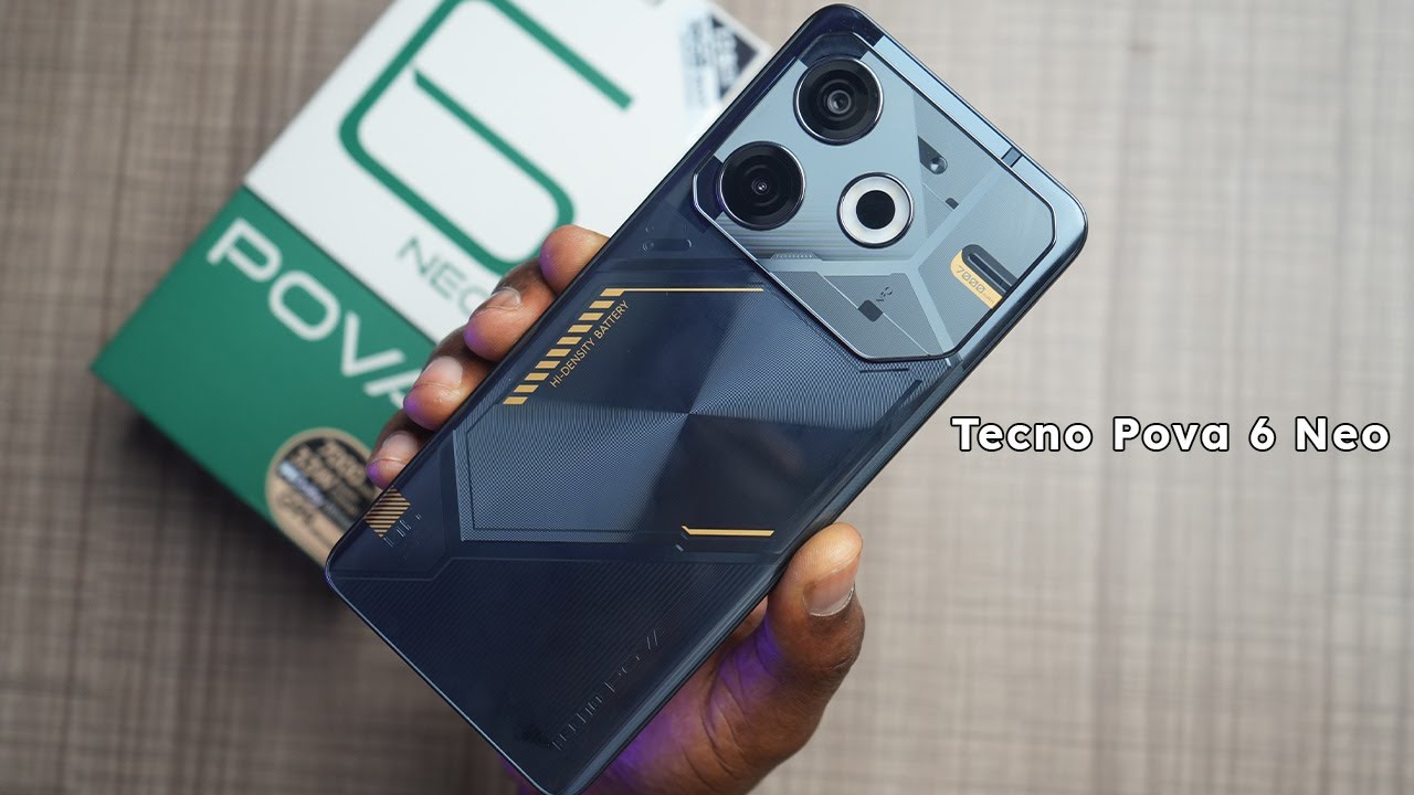 Смартфон TECNO Pova 6 NEO 8/128GB Черный