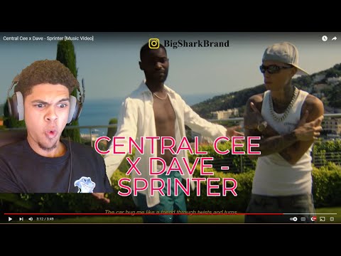 THESE BARS ARE INSANE! Central Cee x Dave - Sprinter (Reaction)