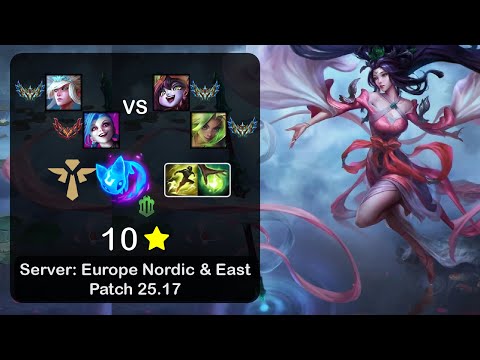 Janna Support + Jinx vs Lulu + Zeri - EUNE Challenger - Patch 25.17