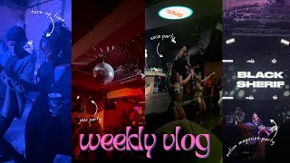 weekly vlog: invited to prettylittlething HQ, reggae brunch, notion magazine party + more