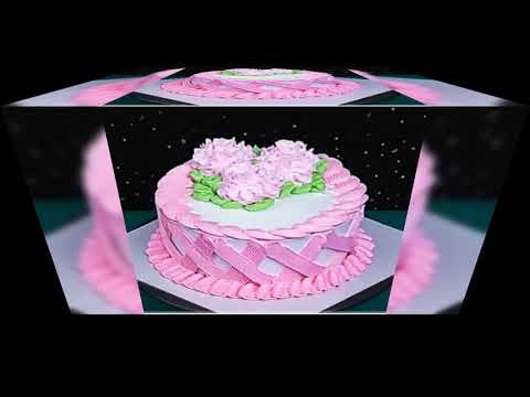 🌸🌸 pink cake decoration idea🌸🌸🌸