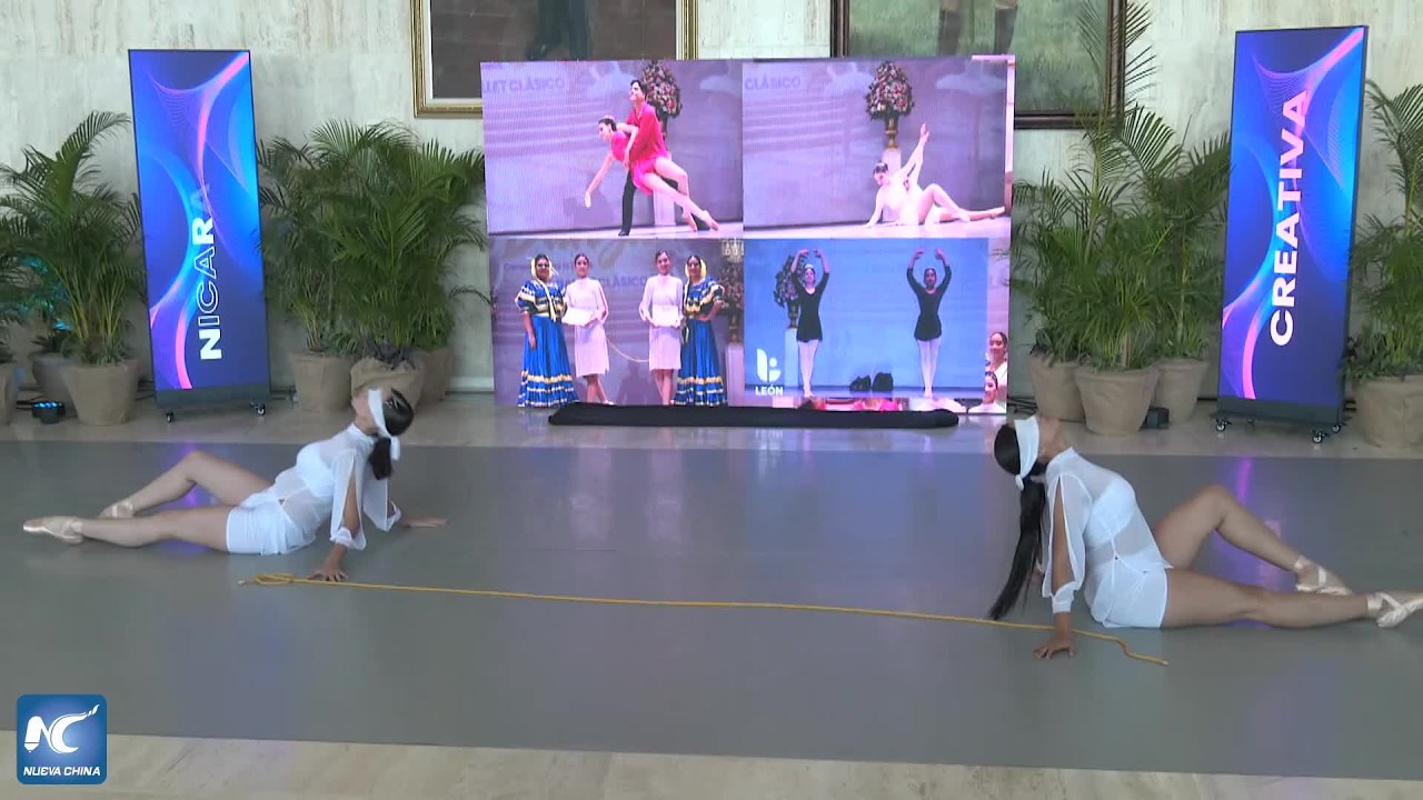 Jóvenes nicaragüenses encuentran en la danza un puente de cooperación cultural con China