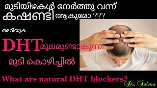 How does DHT cause hairloss?(Malayalam) മുടി നേർത്തു വന്ന് കഷണ്ടിയാകുമോ?