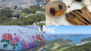 【vlog】統営弾丸バス旅行🚌名物も観光地も大満喫した1日🍀
