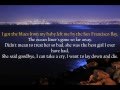 San Francisco Bay Blues Eric Clapton Lyrics