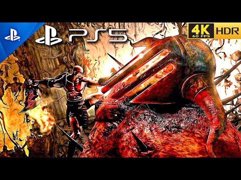GOD OF WAR 3 Remastered - KRATOS VS HADES Boss Fight | ULTRA Graphics Gameplay [4K 60FPS HDR PS5]