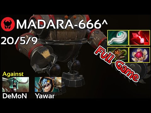 MADARA-666^ plays Timbersaw!!! Dota 2 Full Game 7.20