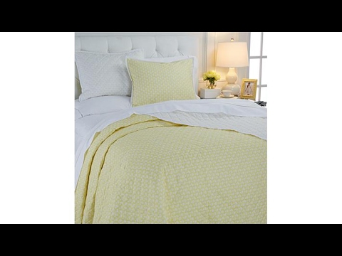 Minnie Driver Hampshire 3piece Cotton Coverlet Set