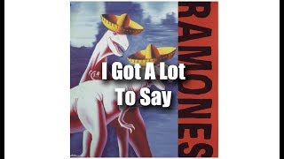 Ramones (CJ Ramone) - I Got A Lot To Say (Subtitulado en Español)