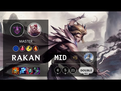 Rakan Mid vs Galio - EUW Master Patch 11.9
