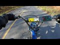 Engine Swapped Honda CT70 Top Speed Run