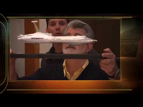 Star Wars Episode III Separatist Cruiser Concept Model Featurette