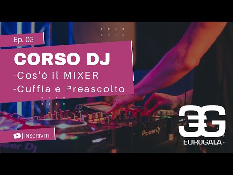 DJ Course | Video Lesson 3 - What a Mixer Is and How It's Made - Pre-Listening - Choosing Headphones