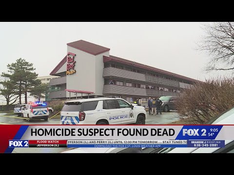 Homicide suspect found dead at Red Roof Inn in St. Louis