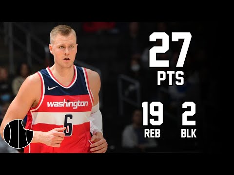 Kristaps Porzingis Highlights | Nets vs. Wizards | 30th Nov 2022