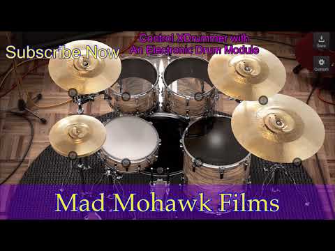 Can you trigger XDrummer on iPad with an Electronic Drumkit?