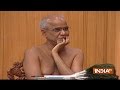 Muni Praman Sagar's apt response to debate on Jain Muni Tarun Sagar's appearance on Aap Ki Adalat