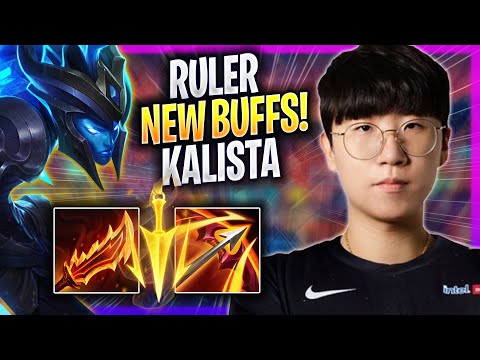 RULER TRIES KALISTA WITH NEW BUFFS! - GEN Ruler Plays Kalista ADC vs Ezreal! | Season 2023