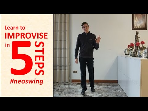 The key to improvisation - Learn to improvise in 5 steps #neoswing