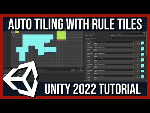 Auto Tiling with Rule Tiles in Unity 2022 ~ Pixel Art Tileset Tutorial