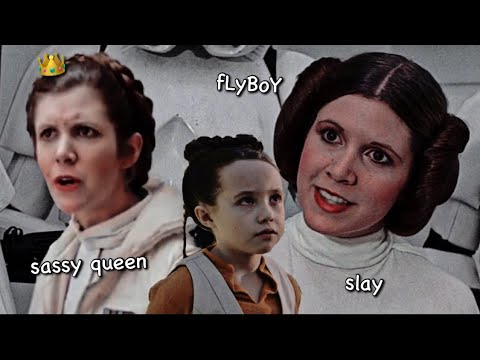 leia being a sassy queen for 1 minute
